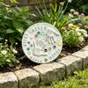 DIY Handprint Stepping Stone Kit, Mother's Day Keepsake Craft Gift, Garden Stone Making Set with Colored Stones for Indoor Outdoor Decor