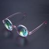 Kaleidoscope Glasses Rave Steampunk Goggles Kaleidoscope Sunglasses Unisex