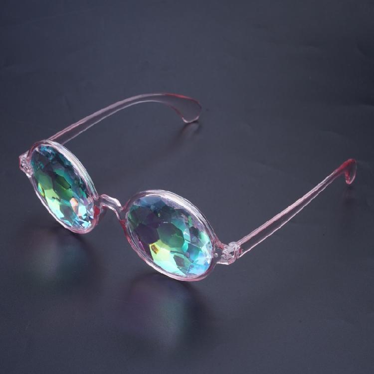 Kaleidoscope Glasses Rave Steampunk Goggles Kaleidoscope Sunglasses Unisex