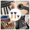 TVETE Guitar Cleaner Brushes (Set of 3) for Bass, Violin, and Ukulele String Instruments. Soft Dust Brush with Smooth Handle, Lightweight, Guitar Main