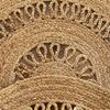 Round Jute Rug Handmade Natural Rug for Any Space Look Rustik Decor For Any Space Area Look Emporioum
