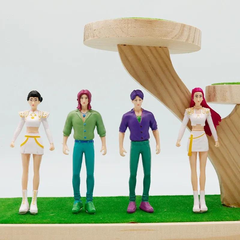 Anime Kpop Vânătorii de Demoni Figurină de Acțiune Jucării Derpys Tiger Ranimeumi Mira Zoey Sussy Figurine Păpușă Pentru Fani Cadou de Crăciun