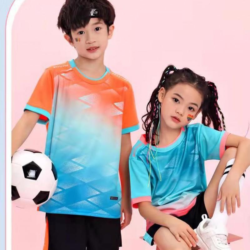 Unisex Quick-Dry Sports Jersey Set Kids Adults Tennis Badminton Football Athletic Wear