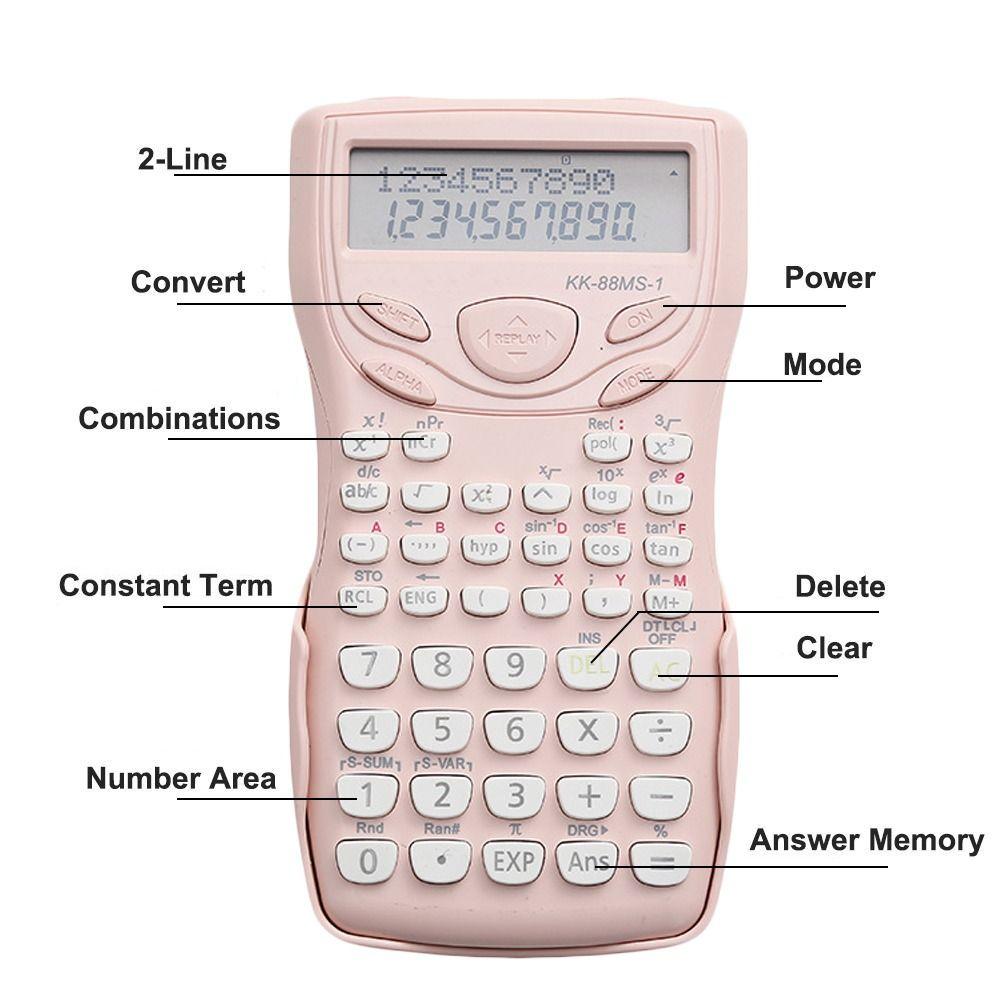 2-Line Function Calculator 240 Functions Math Calculators  Desk Accessories