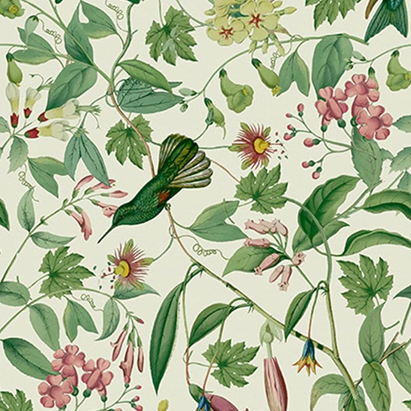 Peel and Stick Wallpaper Boho Wallpaper Peel and Stick Floral Contact Paper Removable Wallpaper Renter Friendly Wall Paper for Home Bedroom Bathroom