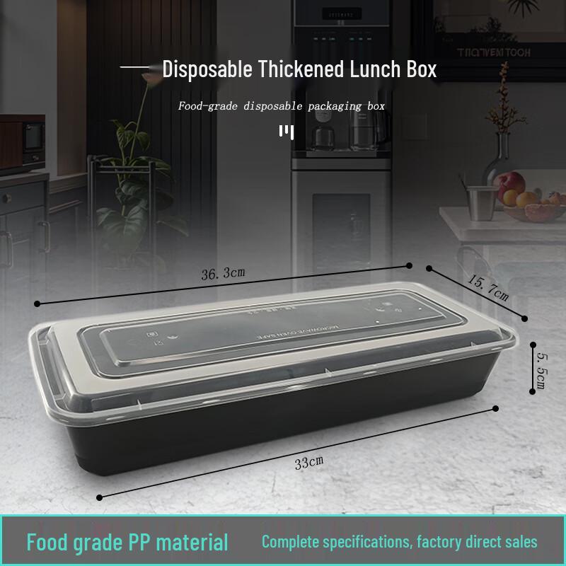 Disposable Rectangular Food Container