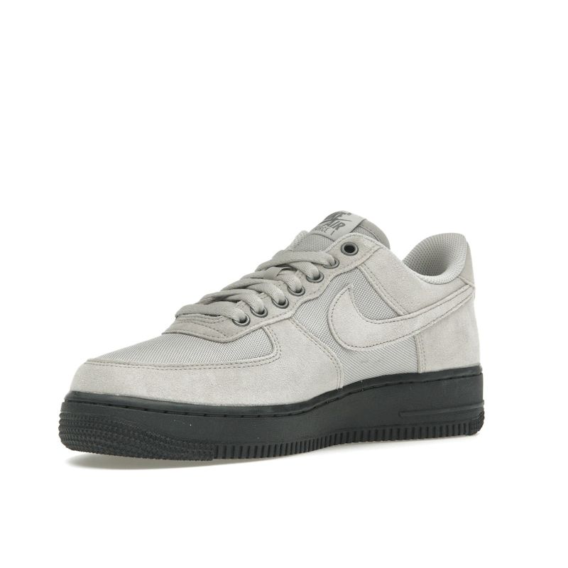 Nike Air Force 1 07 Light Iron Ore Cordura Unisex Sneakers Grey Black Smoke-Grey HQ3822-001