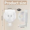 Toothbrush Holder 3 Pcs Self-Adhesive Electric Toothbrush Holders Gravity Self-Locking Electric Stand Toothbrush Organizer