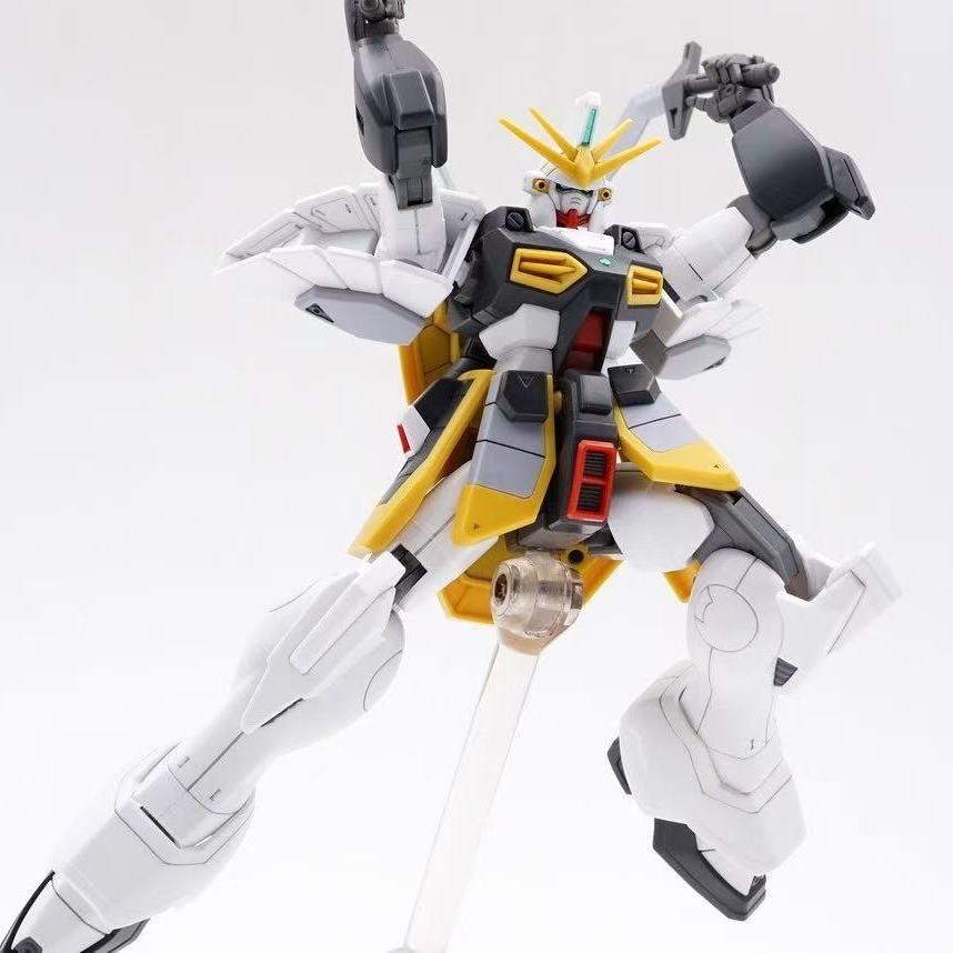 

Sandrock Xxxg-01sr Hg Wing Zero Assemble Combat Mech The Model Action Figures Boys Toy Desktop Decoration Collectible Gift 1/144 Poseable Articulated