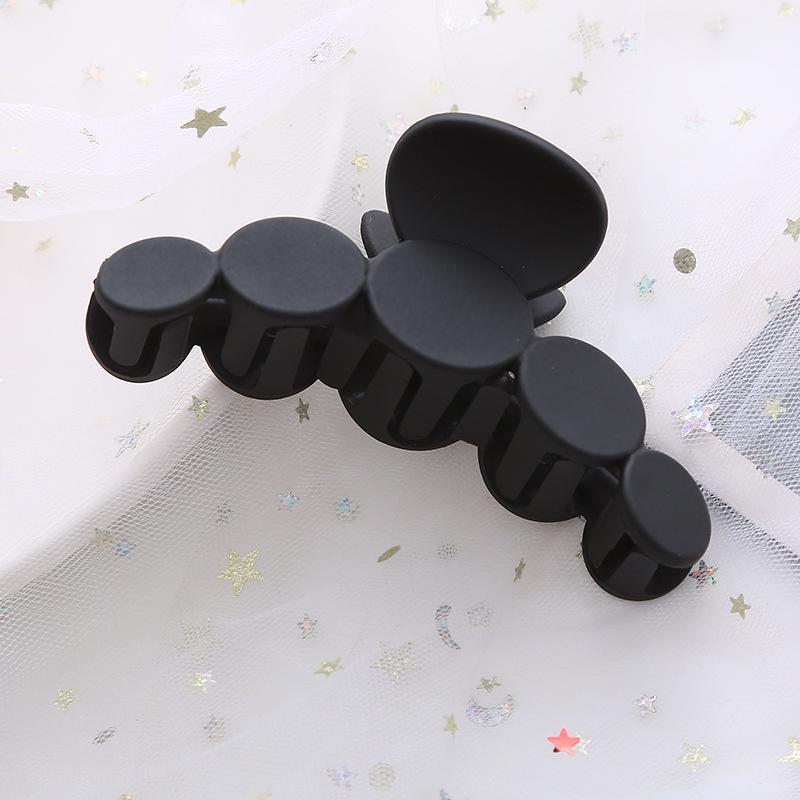 Korean-Style Frosted Large Square Claw Clip for Women - High-End Hair Accessory for Shower & Buns
