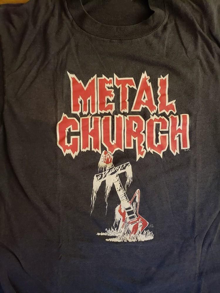 

Hot Metal Church Band Gift For Fans Men All Size Shirt LL174 Unisex T-Shirt S