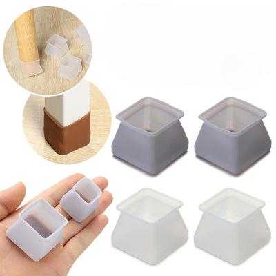 16Pcs Anti-Rutsch Stuhl Bein Kappen Silikon Tisch Abdeckung Füße Pads Boden Protektoren Möbel Zubehör