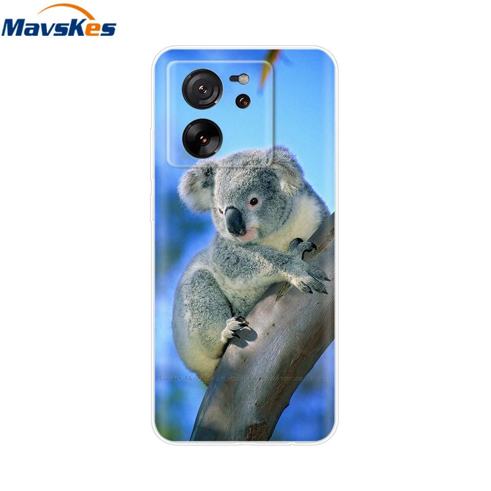 Mobile Phone Bag Case For Xiaomi 13T Case Mi13T Soft Silicone Cover For Xiaomi 13T Pro Clear Bumper For Xiaomi Mi 13T Pro Coque