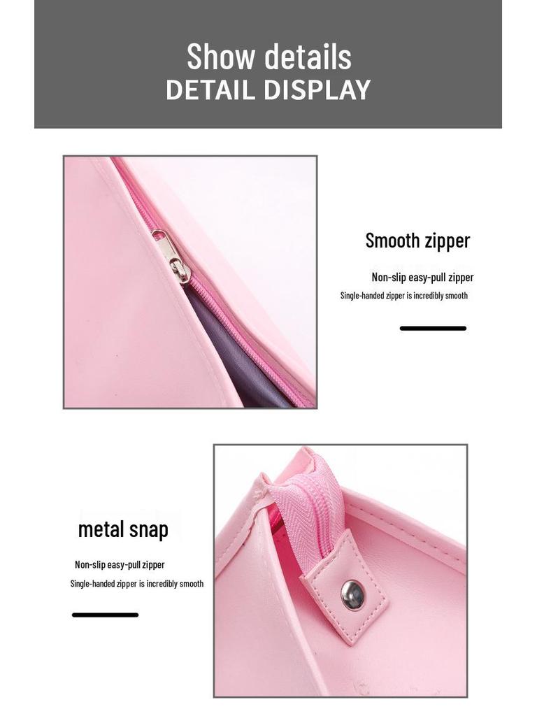Waterproof PU Leather Hair Dryer & Curling Iron Storage Bag - High Quality, Fashionable & Portable
