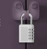 4 Digit Combination Lock Zinc Alloy Mechanical Number Password Hanging Lock for Storage Cabinet