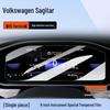 Sagitar Center Screen Protector: 25 Tempered Film Models for Volkswagen Navigation Interior.