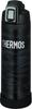 Thermos Vacuum Insulated Sports Bottle with Strap, 1L, Black Gray, Keeps Drinks Cold Only, FJI-1001 BKGY