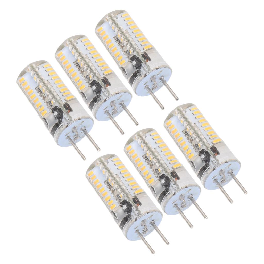 6 Buc. Becuri LED GY6.35 5W AC 12V Alb Cald 2700 până la 3000K Alb 6000 până la 6500K 500LM 72LED Lumină