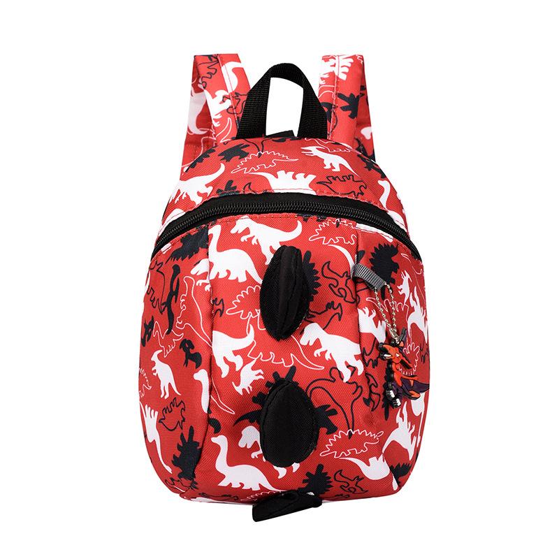 New Cute Dinosaur Baby Boy and Girl Schoolbag, Cartoon Kindergarten Schoolbag, Early Education Class Children's Schoolbag