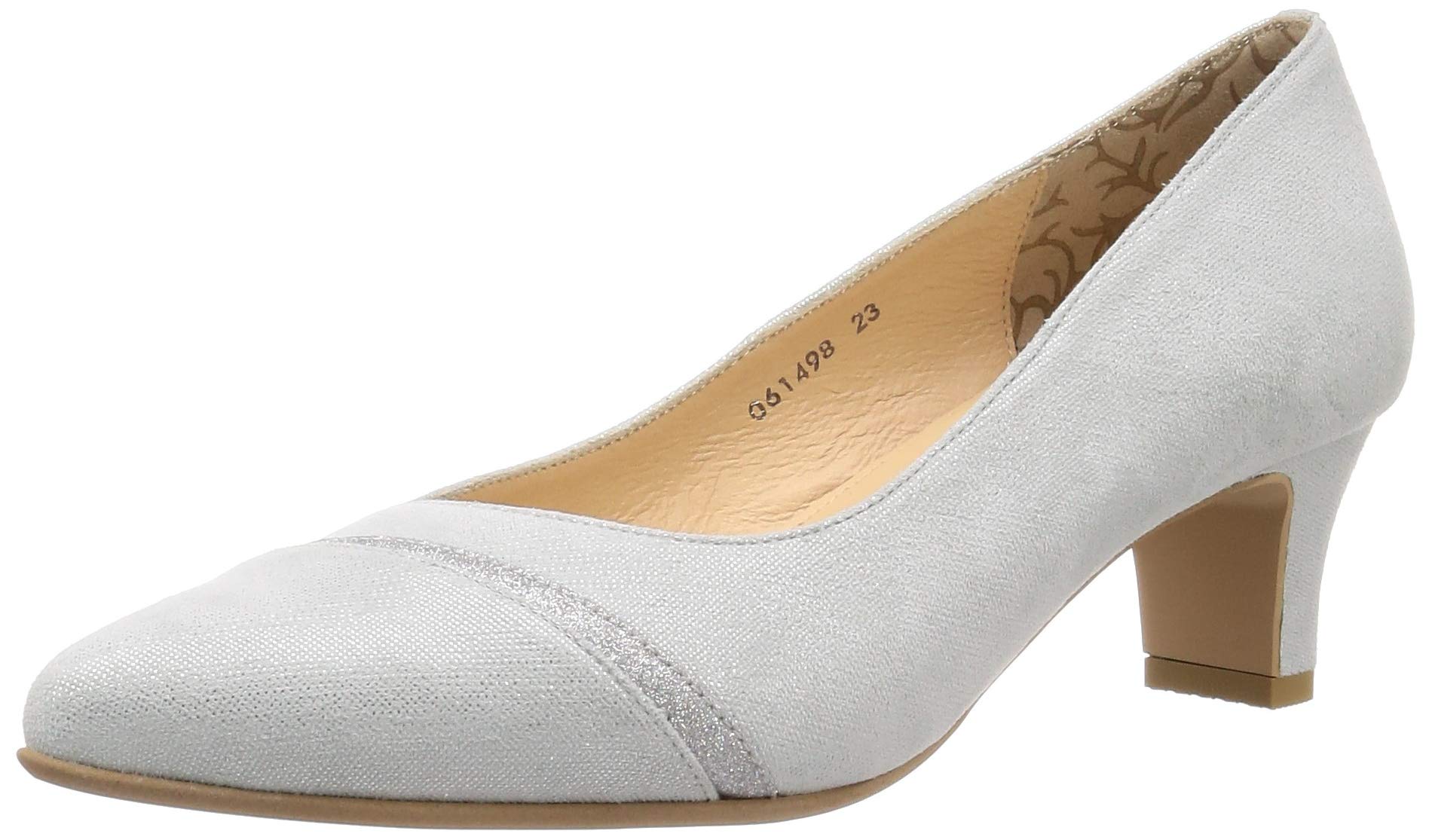 

Himiko Water Massage Pointed Toe Pumps, Size E, 061498, Silver, 22cm