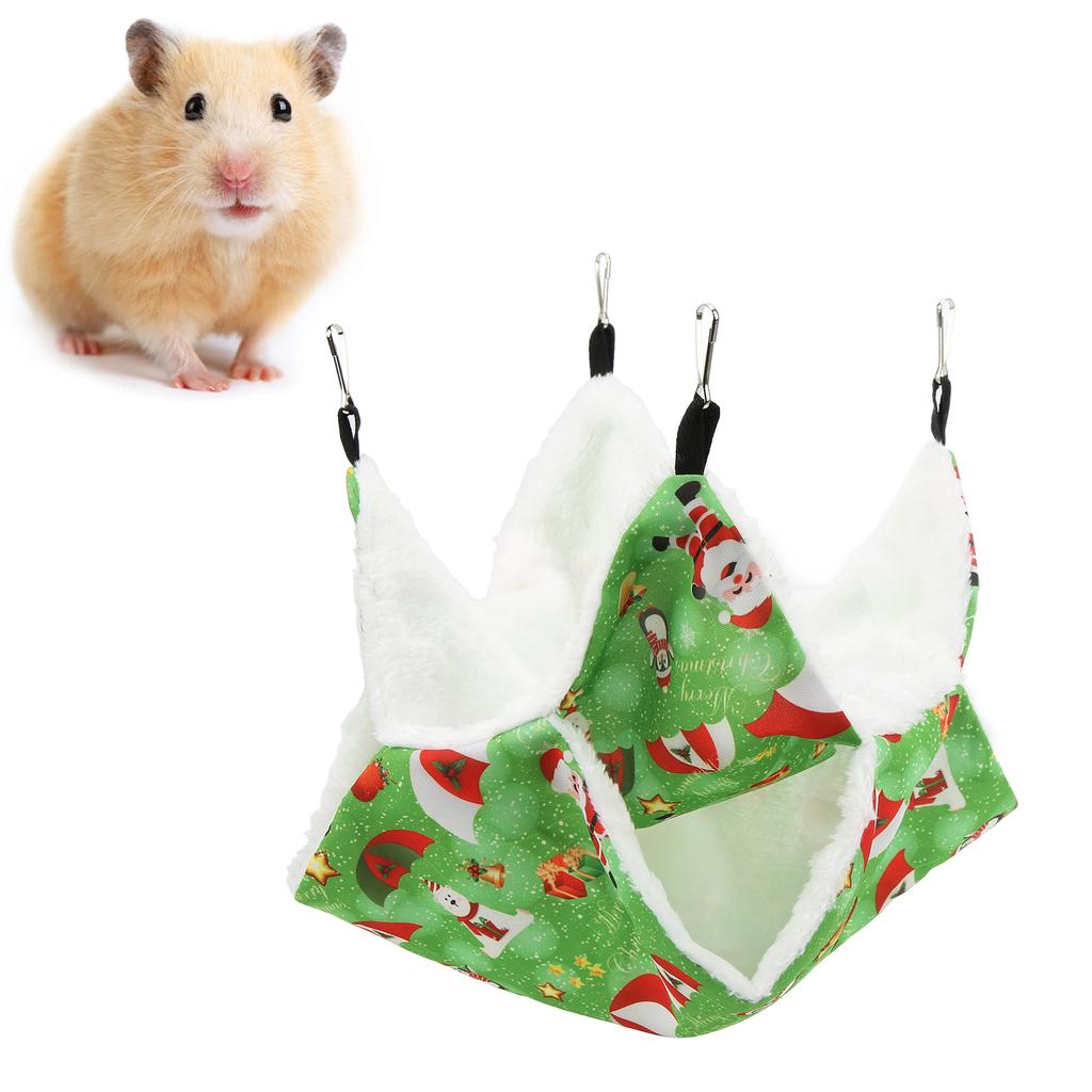 Hamster Double Layer Hammock Ing Bed Small Pet Cage Hammock for Hamster Guinea
