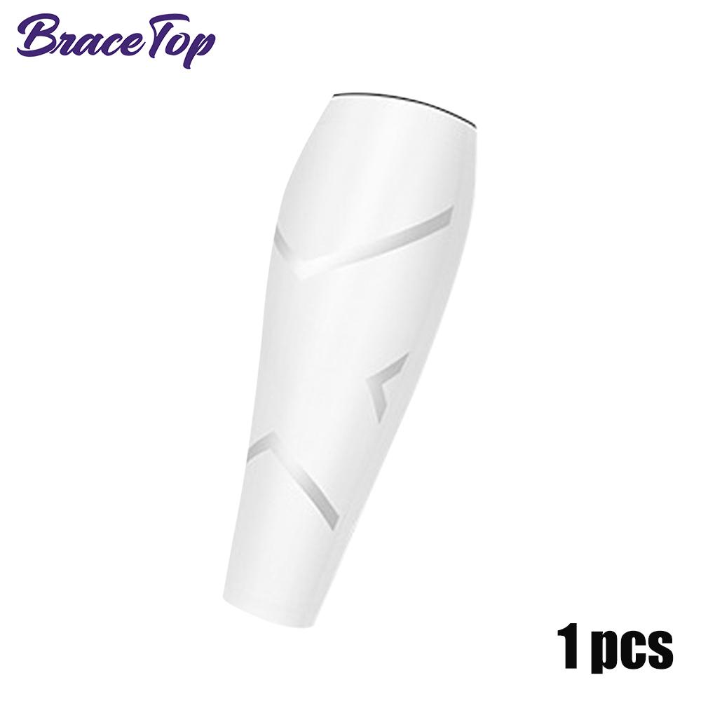 Bracetop 1 Pc Calf Compression Sleeve Shin Splint Support Guard Leg Protection For Sports Running Basketball