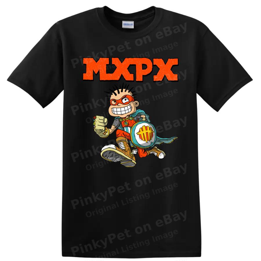 MxPx Punk Rock Band Graphic T Shirt Skateboard Hero Tee Music Fan Retro Gift