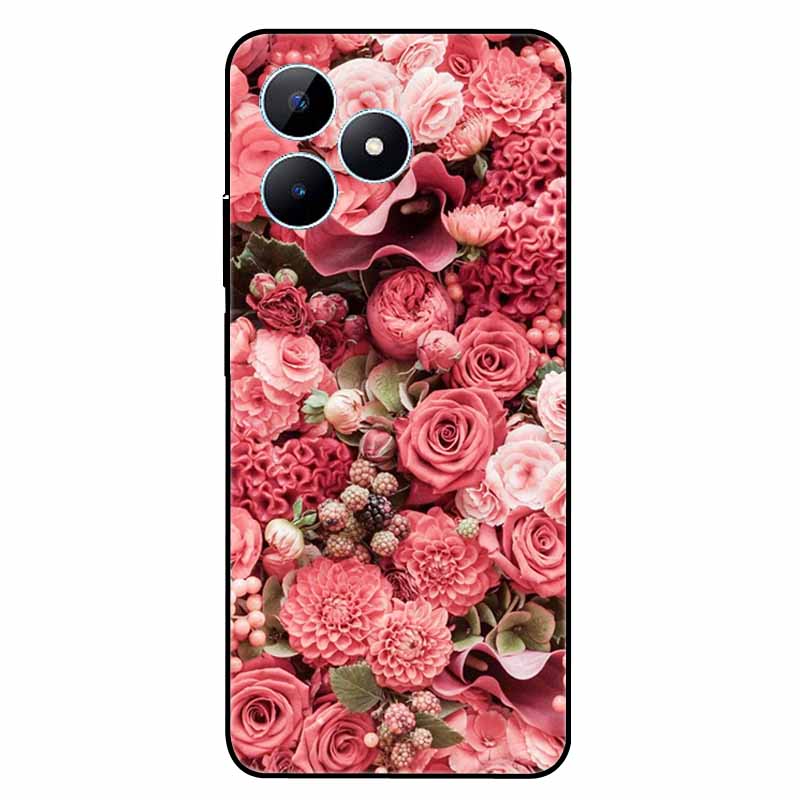 

Funda For Realme Note 50 Case Silicone Soft Shockproof Cartoon TPU Phone Shell For Realme Note50 Cover Painted Cute Coque Note50 Realme Note 50