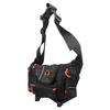 Men Fanny Pack Waterproof Bumbag Travel Outdoor Sports Cycling Climbing Multifunctional High Capacity Waist Bag Black S