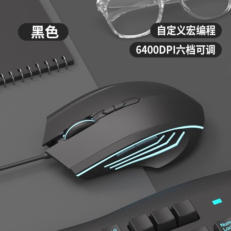 Wired Gaming Mouse for Laptops and Desktop Computers,Ergonomic Design with Precise Control for Office Work,Study,Games Daily Use
