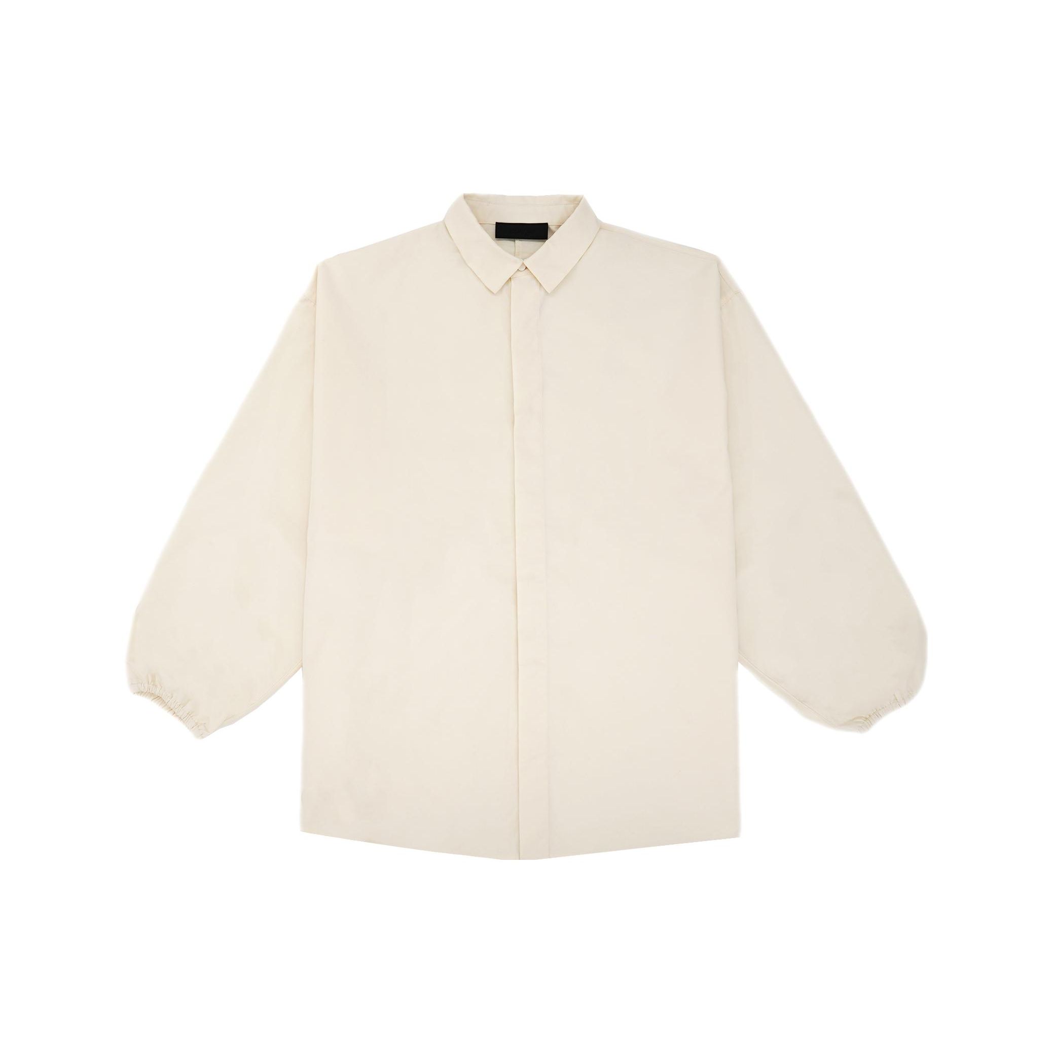 Fear of God Essentials FW23 Button Down Shirt Cloud Dancer Men 186BT234021F M
