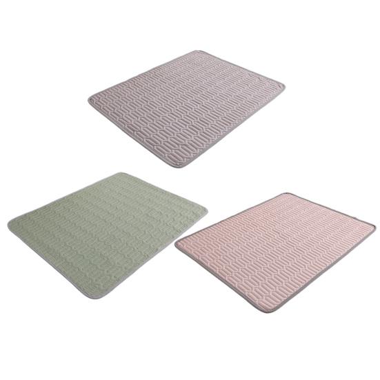 Pet Cooling Mat, Ice Silk Dog Cooling Pad, Washable Portable Dog Bed, Summer Cooling Mat for Small Medium Large Dogs Cats