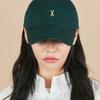 VARZAR Vazal Logo Overfit Chino Ball Cap Green