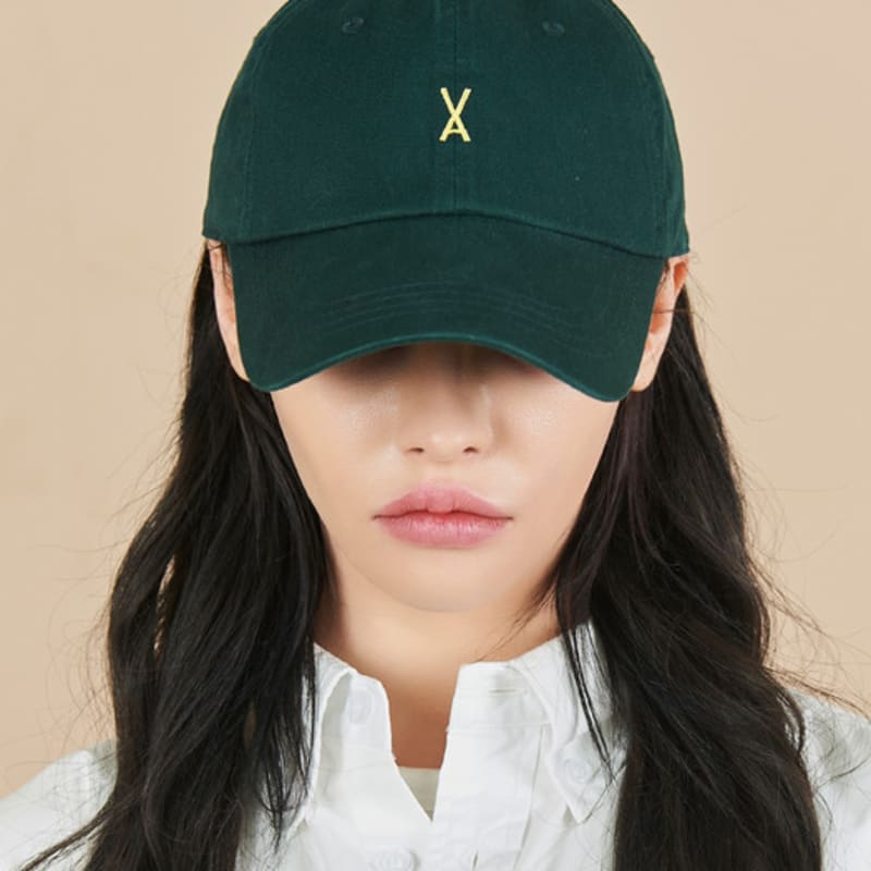 

VARZAR Vazal Logo Overfit Chino Ball Cap Green FREE