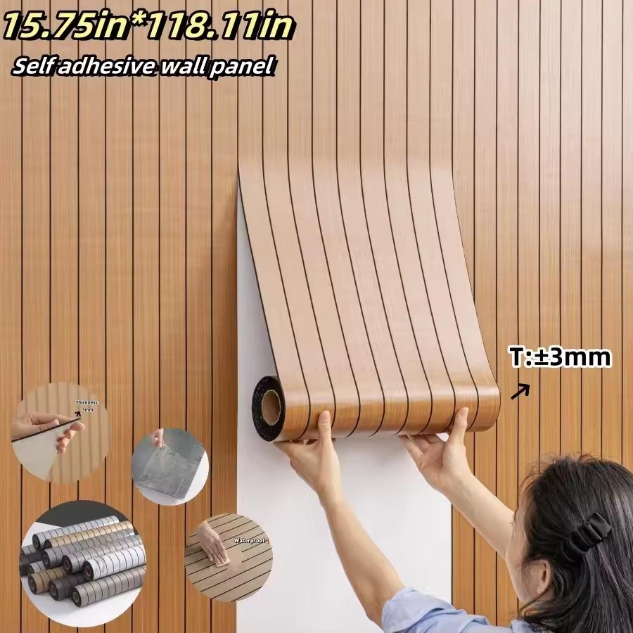 

Easy to stick self-adhesive 3D wallpaper thickened Sxp vinyl perfect for DIY use on ceilings partitions and curved edges 40cm x 300cm