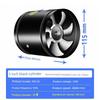 Exhaust Fan Ventilating Fan Kitchen For Home Ventilator High Power Range Hood Exhaust Fan Strong Exhaust Fan Commercial