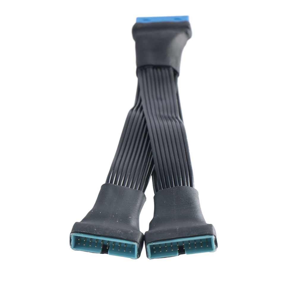 Motherboard 1 to 2 Adapter Extension Cable Splitter Cable Internal Extension Header Mainboard Cable