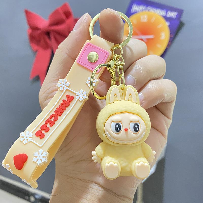 Kawaii Klíčenka Přívěsek na Zavěšení do Auta Dekor Kreslený Přívěsek na Klíče na Zavěšení na Batoh Ozdoby