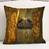 Gamer World Of Warcraft Personalized picture text home decorative pillows Household Gifts 45x45cm