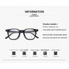New Anti-Blu-ray Glasses for Men and Women with Small Box Online Celebrity Star with Fashion Student Glasses.