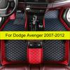 Car Floor Mats For Dodge Avenger 2007 2009 2010 2011 2012  Auto Foot Pads Automobile Carpet Cover Interior Accessories