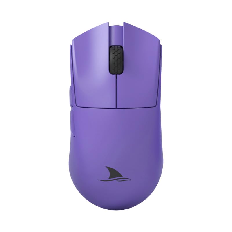 

Darmoshark M3s Varun 2K Wireless Gaming Mouse, Ultra-Lightweight (53g), PAW3395, 26000dpi, Bluetooth 2.4Ghz, USB-C (M3S, Purple)