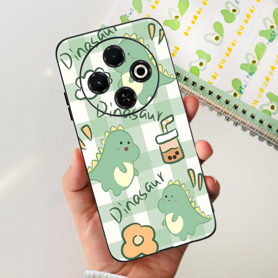 For Tecno Spark 30C Phone Case Spark30C 4G KI5 KI5n Elegant Printing Soft Silicone TPU Cases