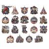 Historic 1776 to 2026 Ornament 250 Anniversary USA Christmas Ornament, United States 1776-2026 250th Patriotic Theme Party Supplies Keepsake, Acrylic