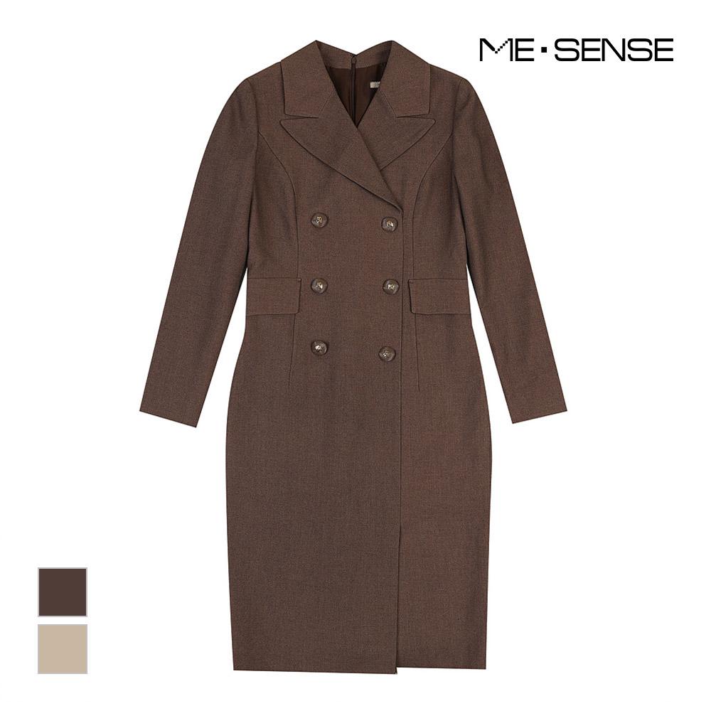 MESENSE Double-Button Collar Dress_Mb2Zopm106Z