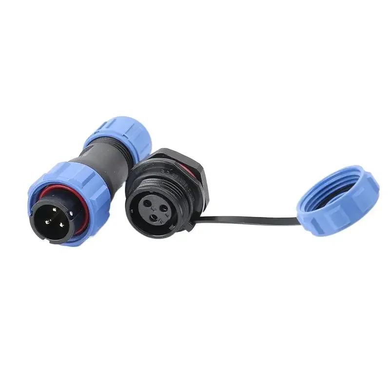 WEIPU SP13 SP1310/P SP1312/S Waterproof IP68 Male Plug Female Socket Aviation Connector Adapter Panel Mount 2 3 4 5 6 7 9 Pin