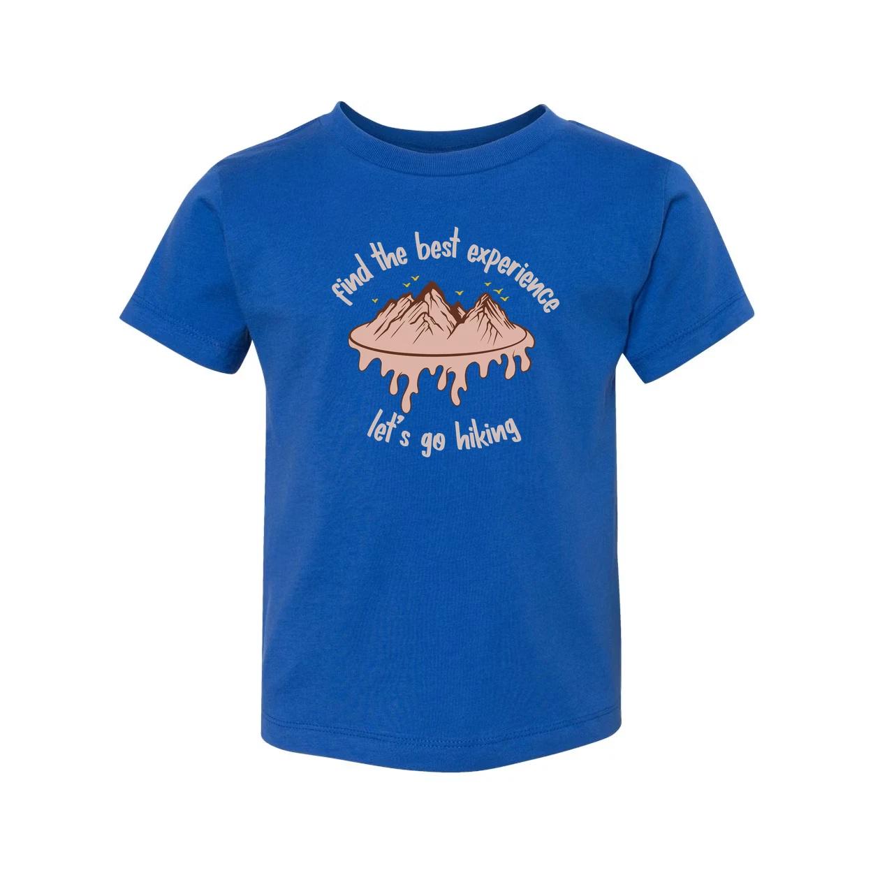 

Unisex Outdoor Hiking Graphic T Shirt With Mountain Drip Illustration and Slogan S