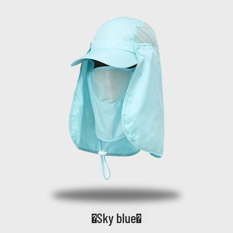 Men's Quick-Dry UV Protection Waterproof Sun Hat for Outdoors