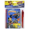 Mickey Mouse Notepad Pen Set Disney Stationery Spiral Ballpoint Black Road Disney Junior Character Imported & (16723) Notebook, Notebook, Lined, Pen,
