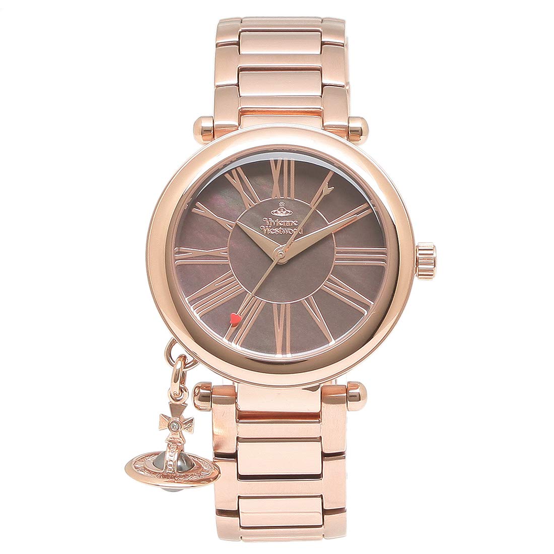 

Watch Ladies Mother Orb 32MM Quartz Charcoal Rose Gold VV006PBRRS [Vivienne Westwood] [Item]
